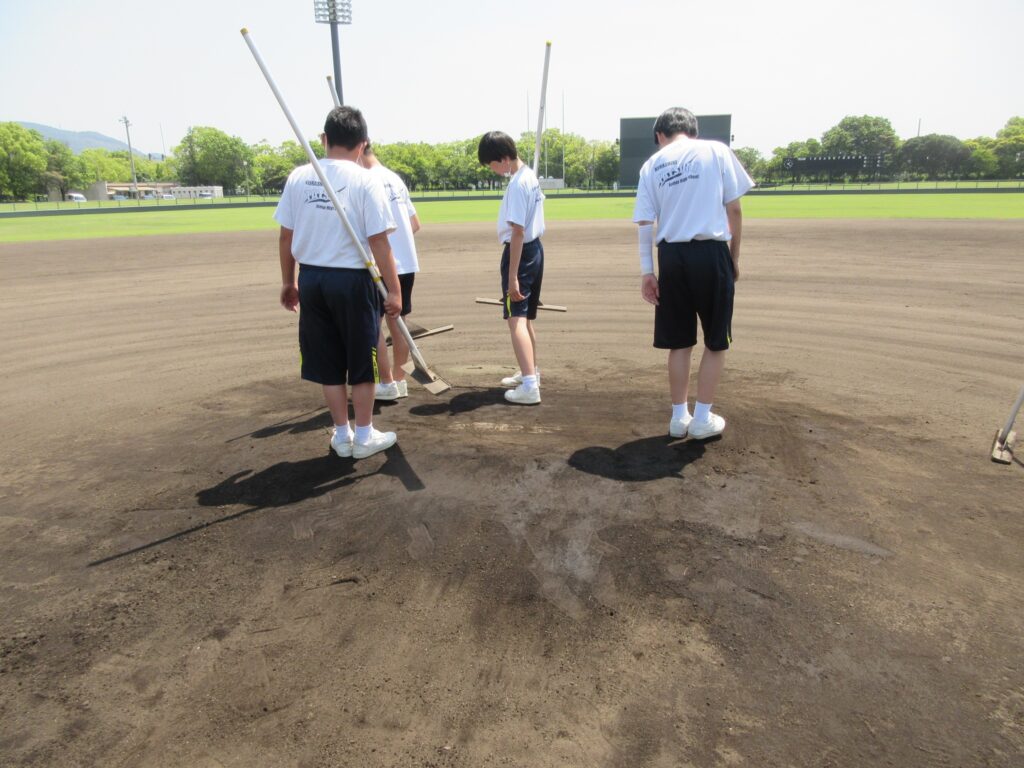 水島緑地福田公園職場体験