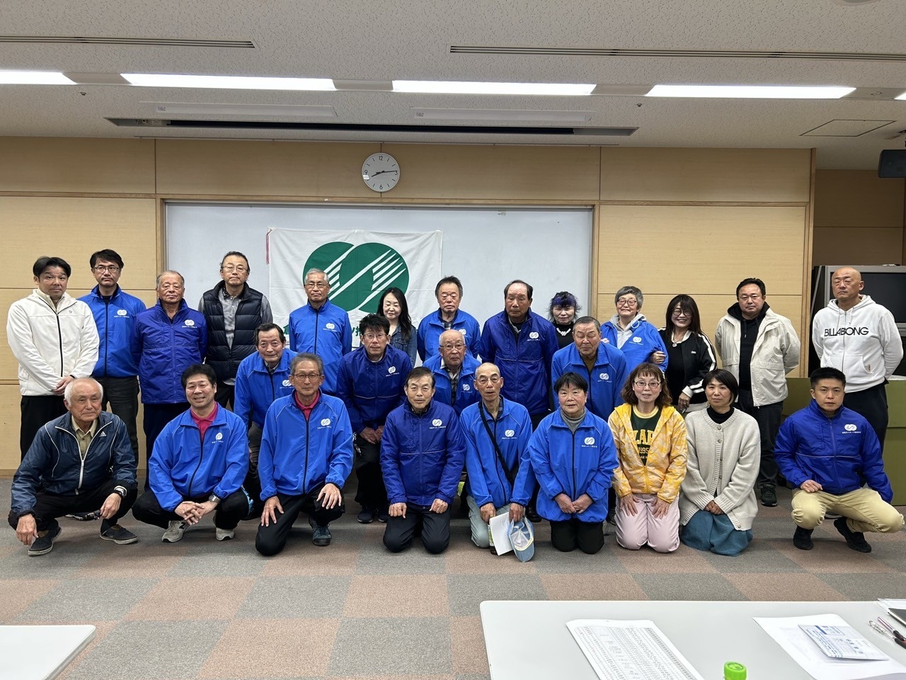倉敷地区スポーツ推進委員の集合写真