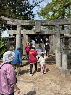 粒江学区ウォーキング大会