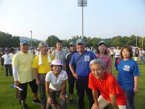 こちらは水島軍団、地区会長もテンションMAXでした♪